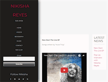 Tablet Screenshot of nikisha.com